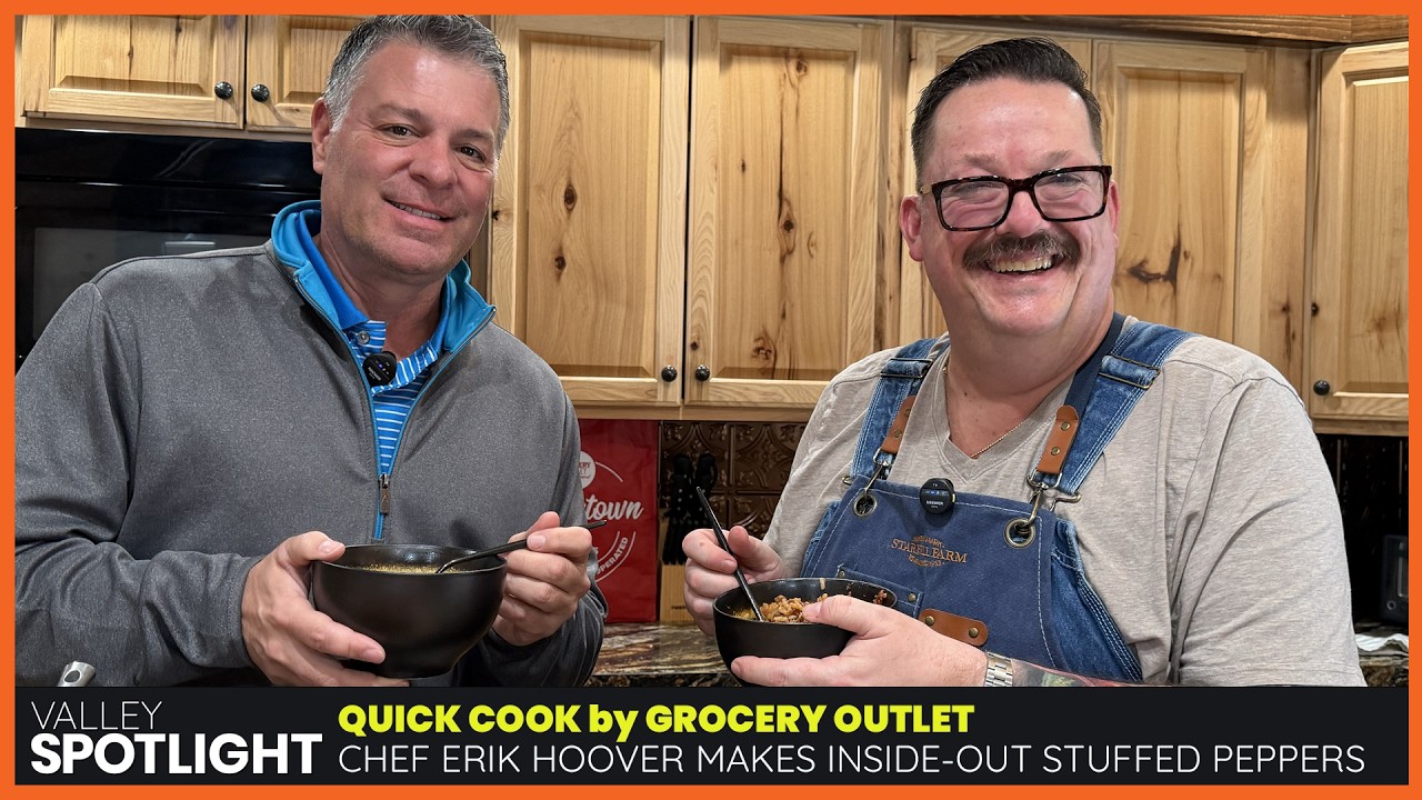 Chef Erik Hoover makes Inside-Out Stuffed Peppers!