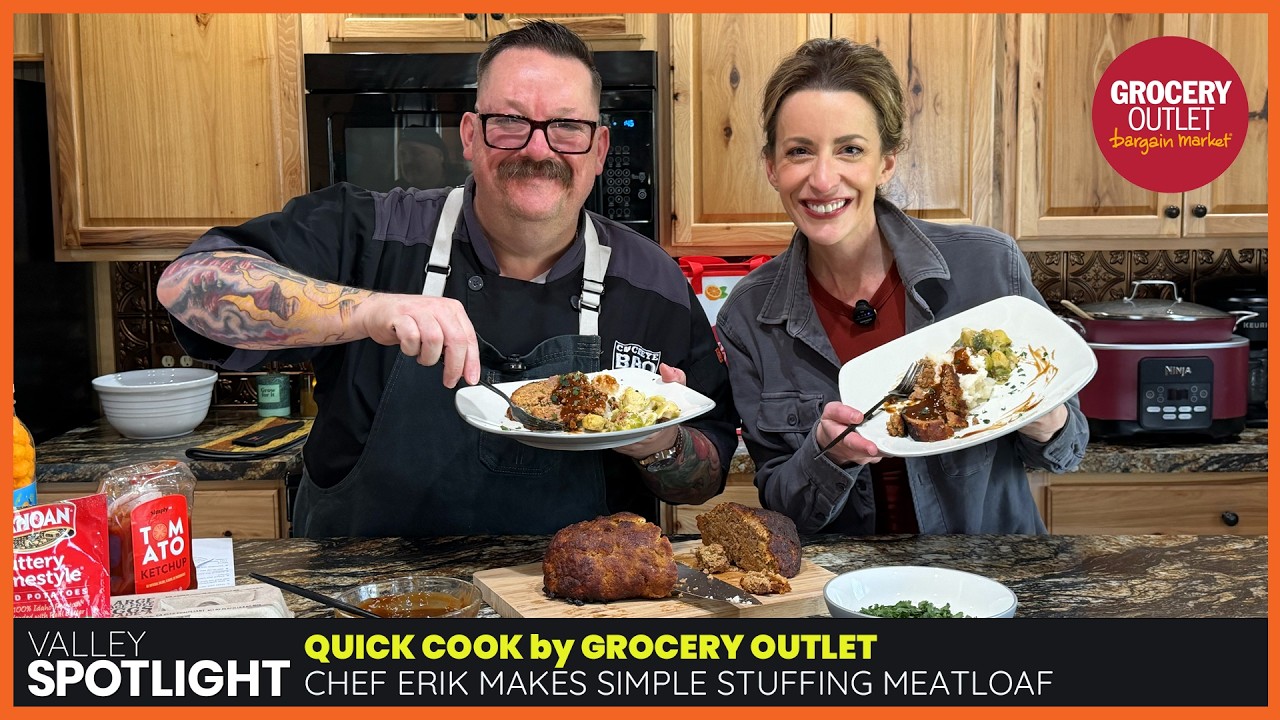 Chef Erik's Simple Stuffing Meatloaf