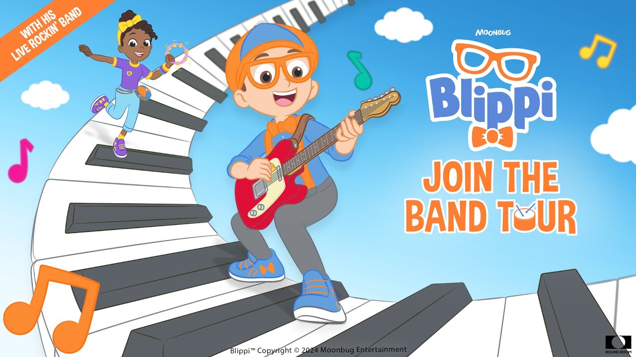 Blippi: Join the Band Tour | Touring North America 2024!