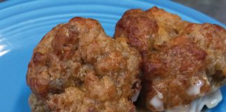 Helga’s Playhouse Hot Sausage Meatballs