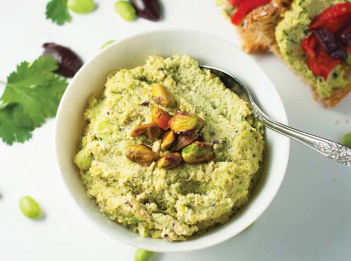 Edamame Hummus Dip