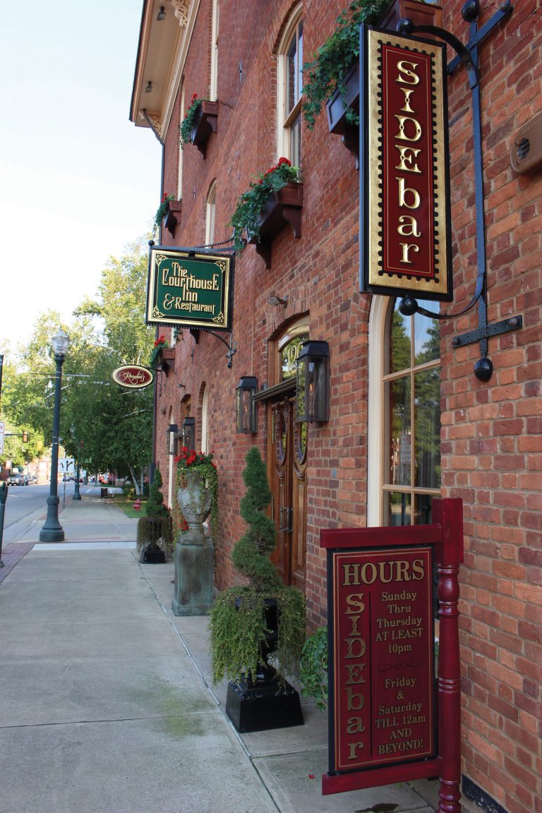 Owner turns Courthouse Inn & Restaurant into work of art