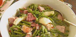 Green Beans, Pears and Bacon (Bohnen, Birnen und Speck)