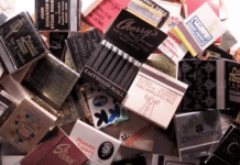 Classic matchbooks from Mahoning Valley restaurants