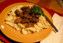 Spaetzel (German-style dumplings)
