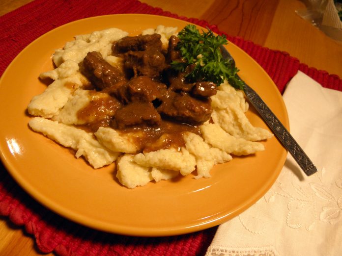 Spaetzel (German-style dumplings)
