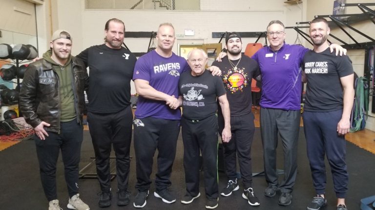 Feb. 13: Baltimore Ravens strength coaches visit Central YMCA