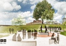 Robinson-Shuba statue developers release sculpture rendering | The statue will mark the 1946 handshake of Jackie Robinson and George Shuba.