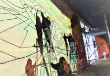 Collaborative student art mural taking shape on Andrews Avenue | The public art project stretches on Andrews Avenue from E. Federal Street to Rayen Avenue.