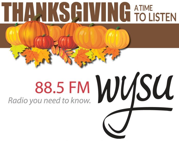 WYSU to air special holiday programs on Thanksgiving