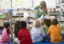 Reading-development programs, story times for March