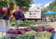 Regional farmers markets offer produce, baked goods, activities