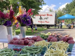 Regional farmers markets offer produce, baked goods, activities
