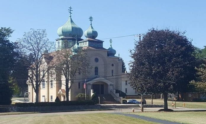 Sts. Peter & Paul Bellevista FB This picture depicts St. Peter and Paul Ukrainian Orthodox Church in Youngstown. Sts. Peter and Paul will conduct a strudel sale later this month to benefit Ukrainian orphans who have been relocated to Poland.