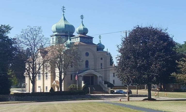 This picture depicts St. Peter and Paul Ukrainian Orthodox Church in Youngstown. Sts. Peter and Paul will conduct a strudel sale later this month to benefit Ukrainian orphans who have been relocated to Poland.