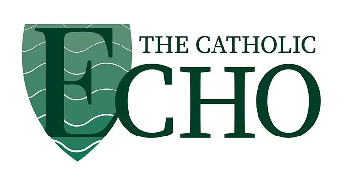 Logo for The Catholic Echo, the media and publishing company owned by the Diocese of Youngstown. The Catholic Echo includes a website, print magazine and podcasts.