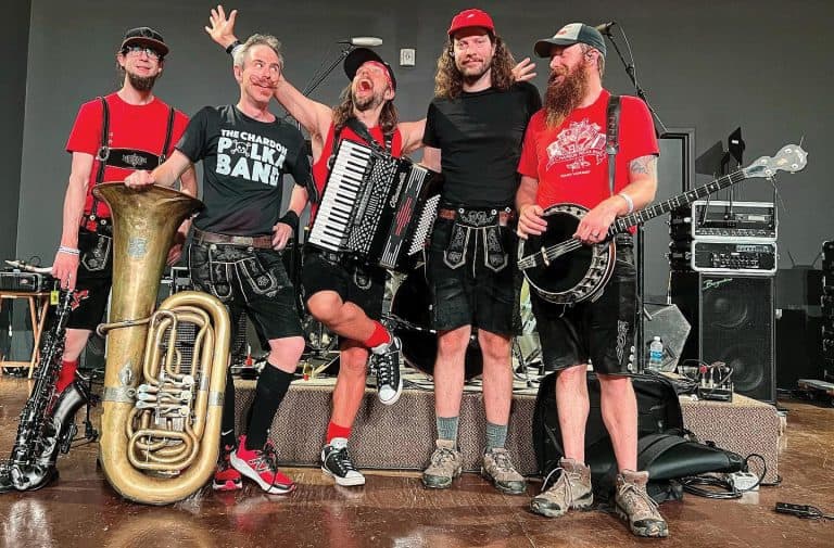 Where to find outdoor summer concerts in the Mahoning Valley – Our guide covers the Youngstown-Warren area, Columbiana County and western Pennsylvania. This picture depicts The Chardon Polka Band. The whimsical polka group plays the Concerts in the Courtyard at Firestone Farms on July 5.