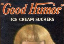 This image depicts a Good Humor Ice Cream ad from the 1920s. Mahoning Valley Historical Society to mark National Ice Cream Day
