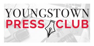 Youngstown Press Club to honor journalists at Hall of Fame dinner. This image depicts the Press Club’s logo.