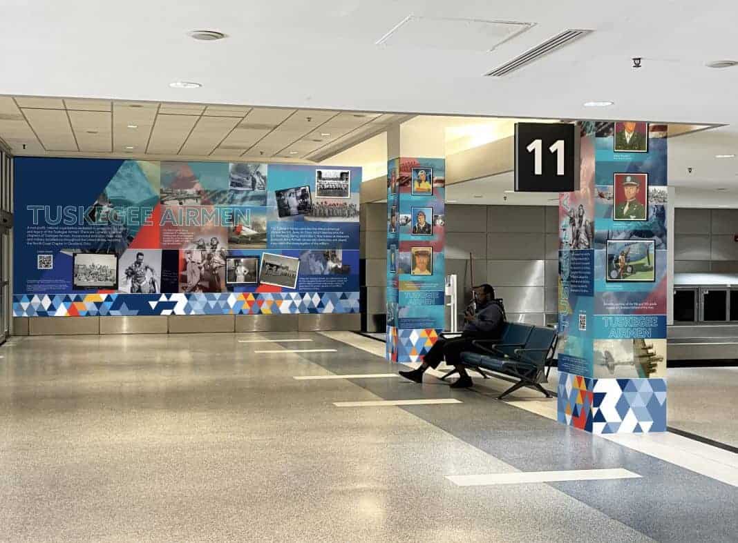 Cleveland Hopkins murals honor Tuskegee Airmen