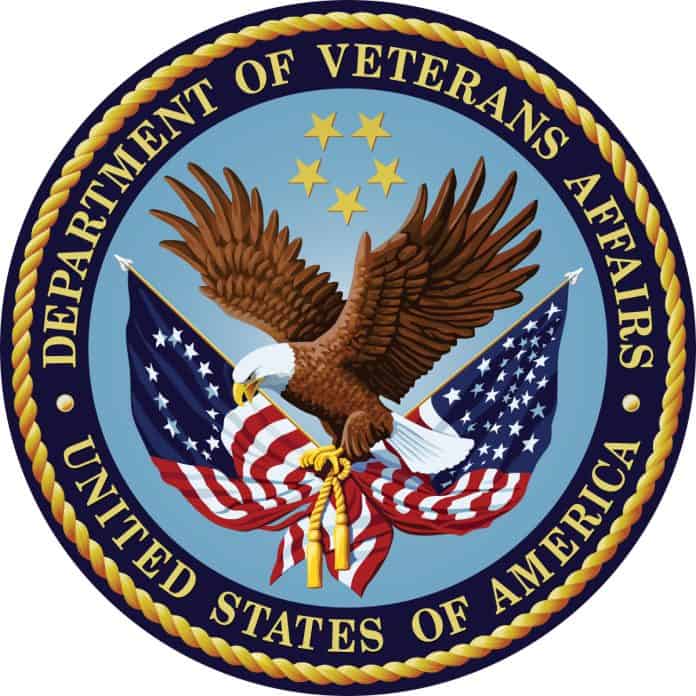 VA issues statement on services impacted by shutdown. This image depicts the logo for the Veterans Administration.