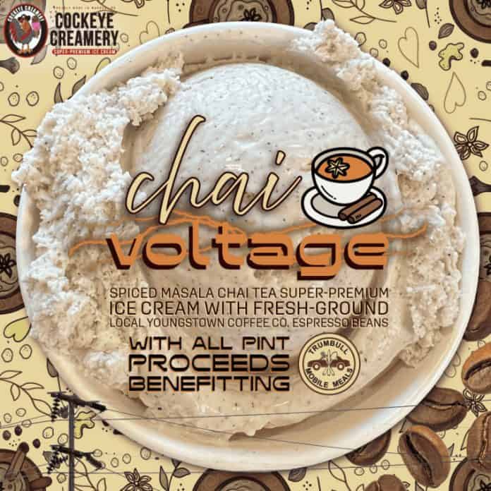 Cockeye introduces Chai Voltage; pint sales benefit Mobile Meals