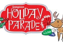 Holiday parade, Light-Up Night, Flea on Phelps