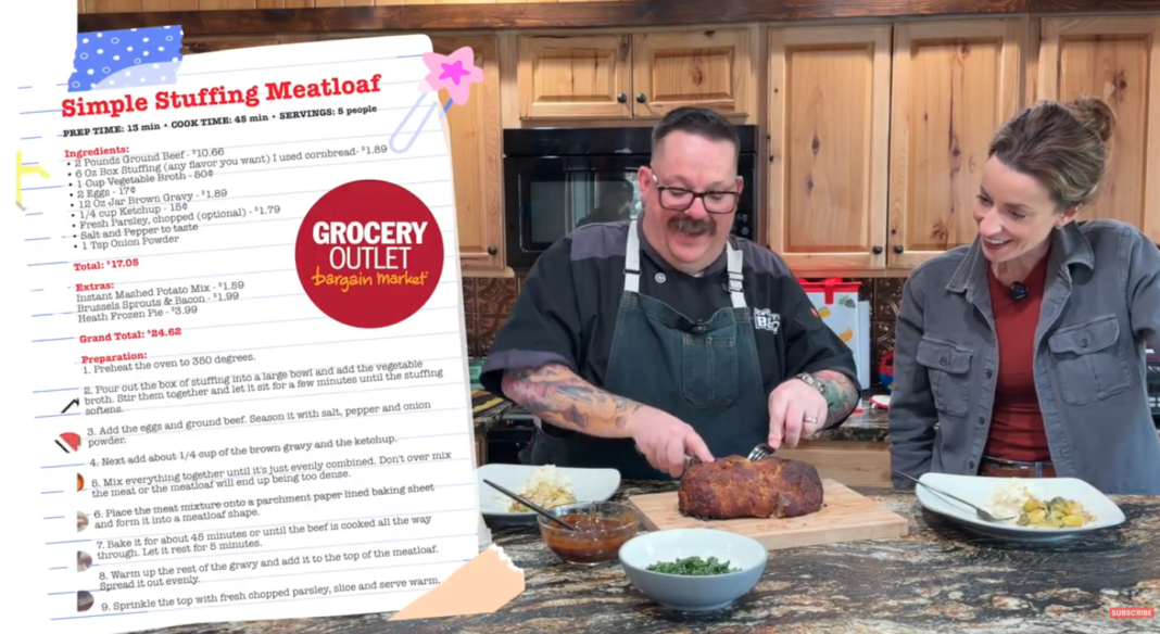hef Erik’s Simple Stuffing Meat Loaf
