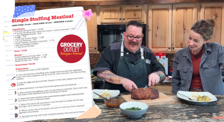 hef Erik’s Simple Stuffing Meat Loaf