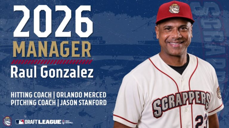 Scrappers name Raul Gonzalez manager for 2026 season