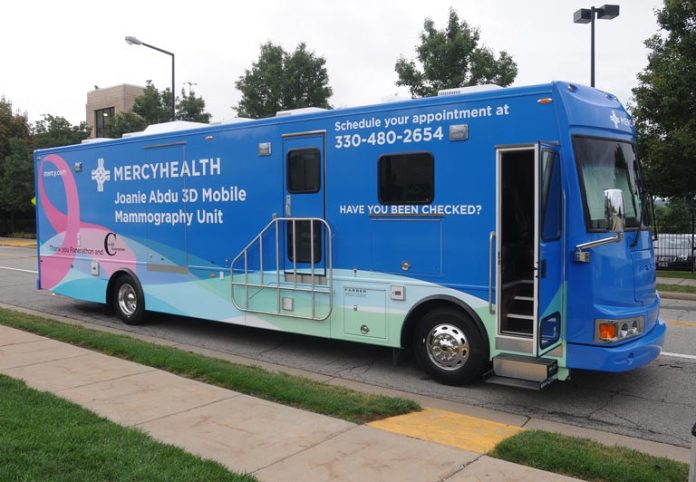 Mercy Health June 2026 mobile mammography dates